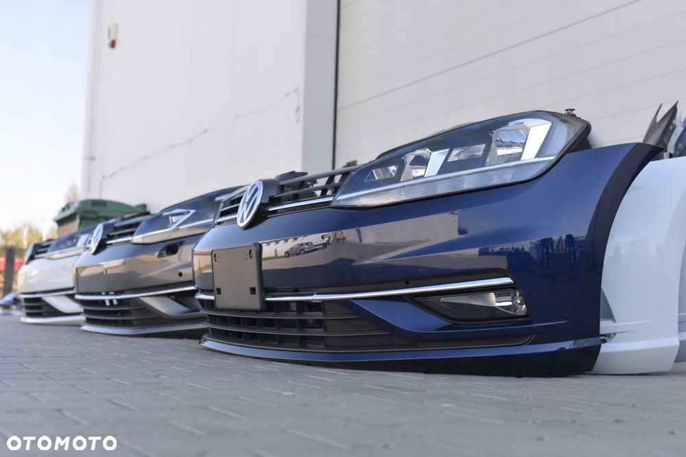 MASKA ZDERZAK BŁOTNIK GRILL LAMPA PAS BELKA XENON VW GOLF 7 VII Lift - 8
