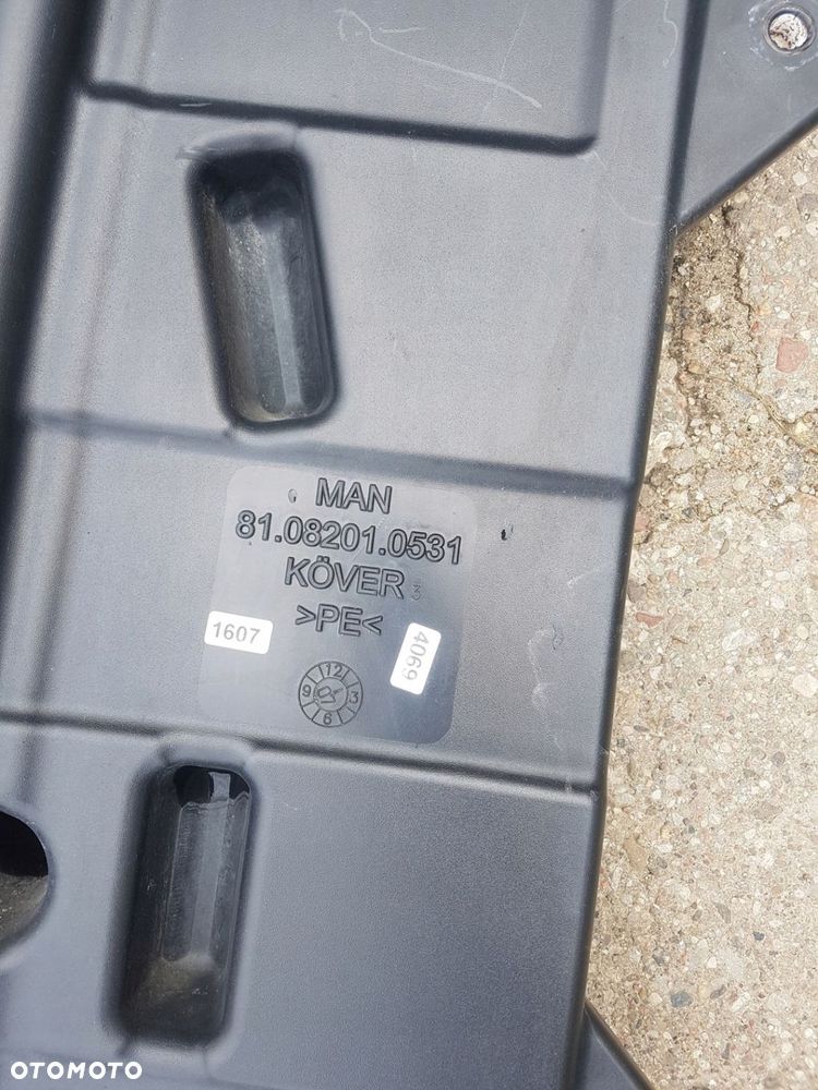 KOMIN WLOT FILTRA POWIETRZA MAN TGL TGM KRÓKA , NISKA KABINA 81082010531 - 4