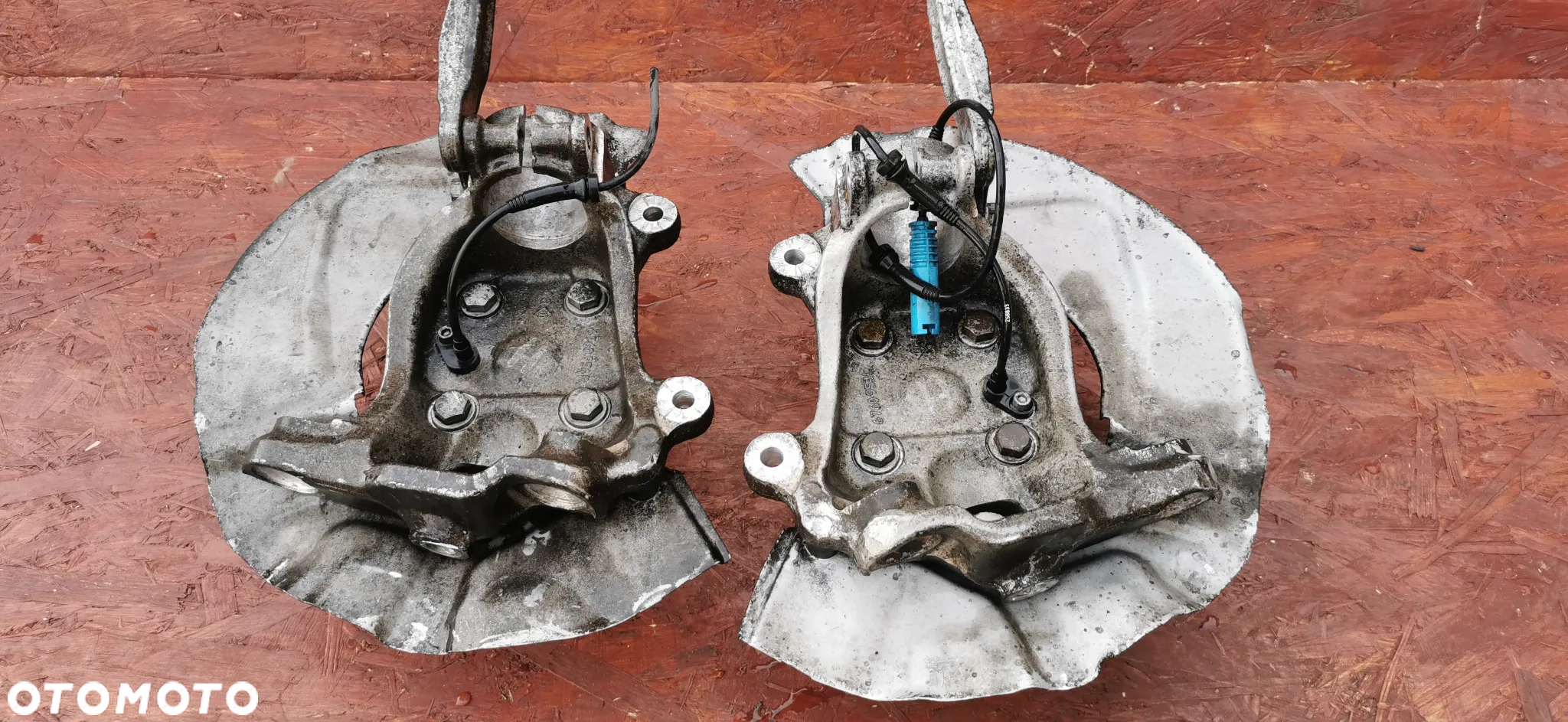 BMW E60,E61 ORYGINALNA ZWROTNICA PRZEDNIA LEWA / PRAWA NR. 6 760 953 / 6 760 954 OEM - 4