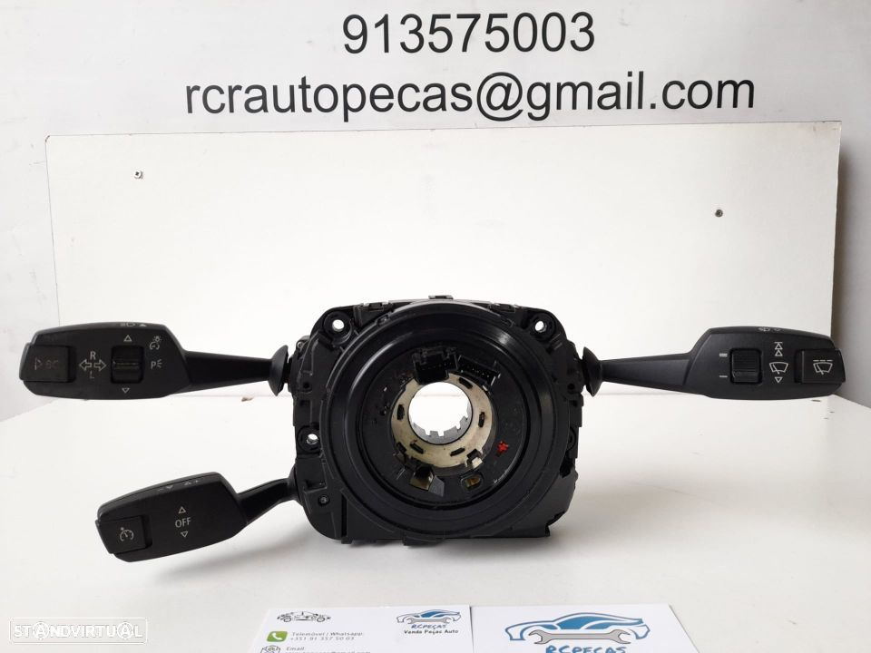 FITA AIRBAG BMW SERIE 3 E92 COUPE 61316989557 6989557 SERIE 3 E90 E91 E93 SERIE 1 E81 E82 E87 E88 X1 E84 X5 E70 X6 E71 E72 Z4 E89 MANETE MULTIFUNÇÕES COMUTADOR - 4