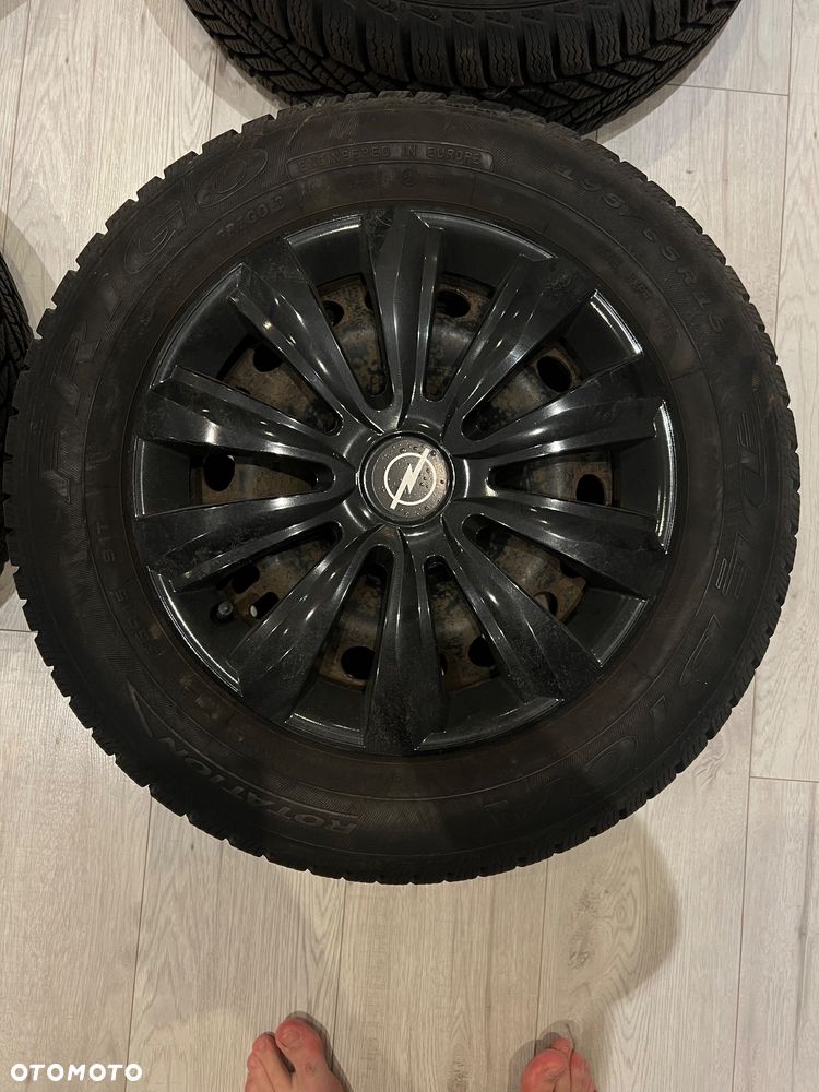 koła z kołpakami 195/65/15 5*110 - 5