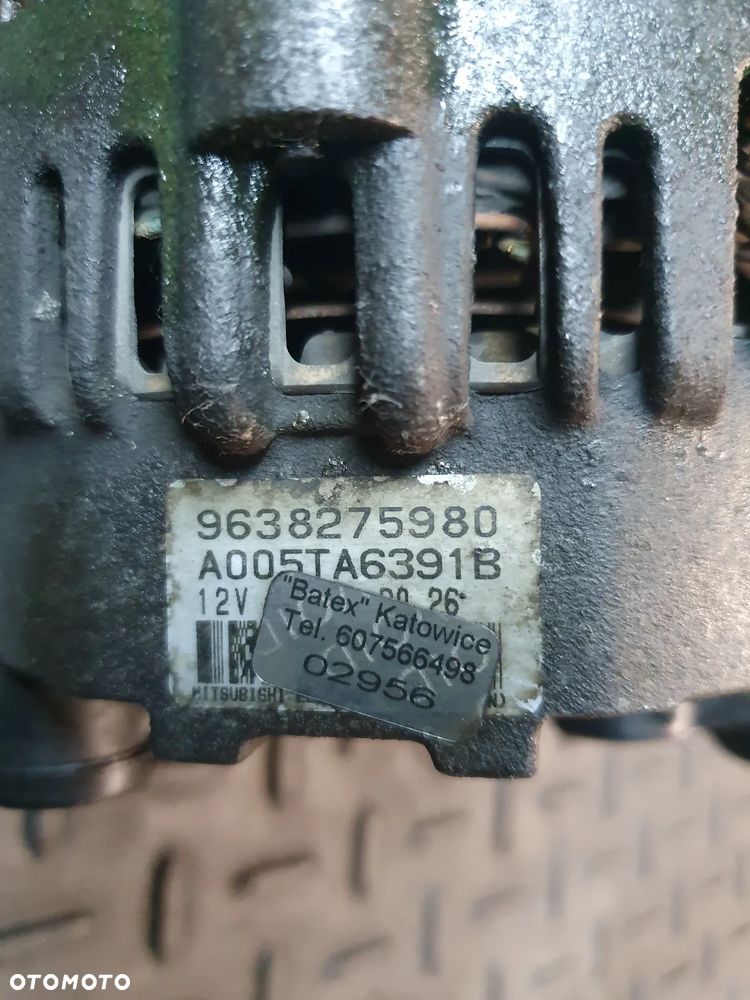 Citroen C4 I Picasso 2007 Alternator 9638275980 - 3