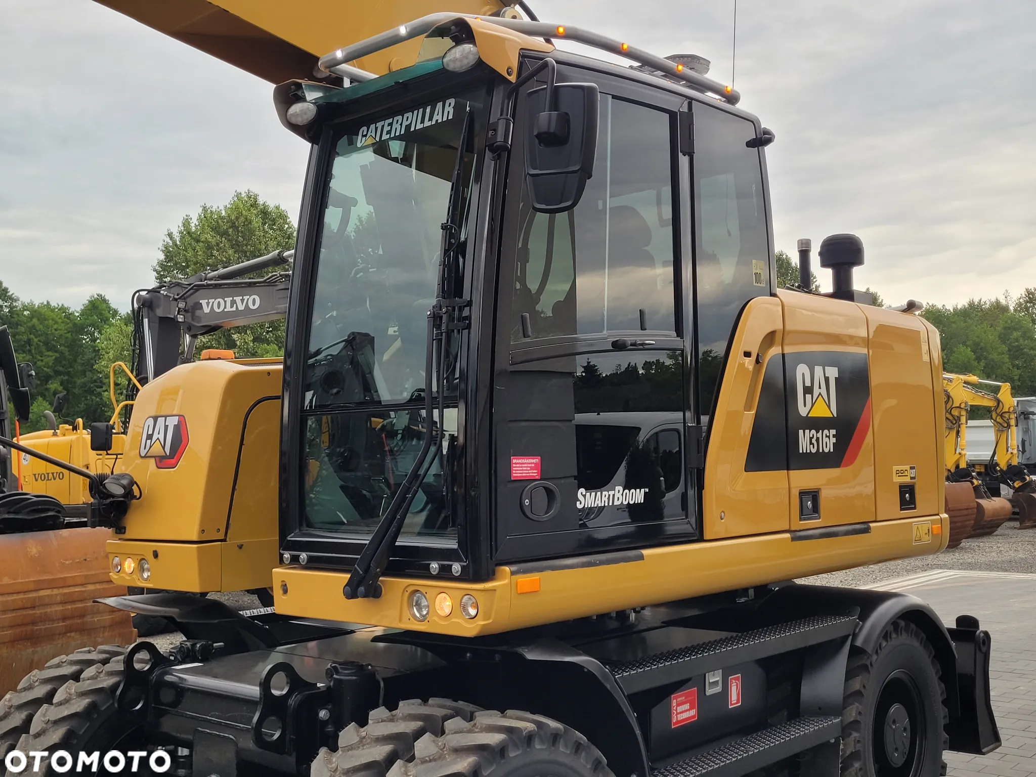 Caterpillar M316F / ROTOTILT ze szczypcami / sprowadzona / - 8