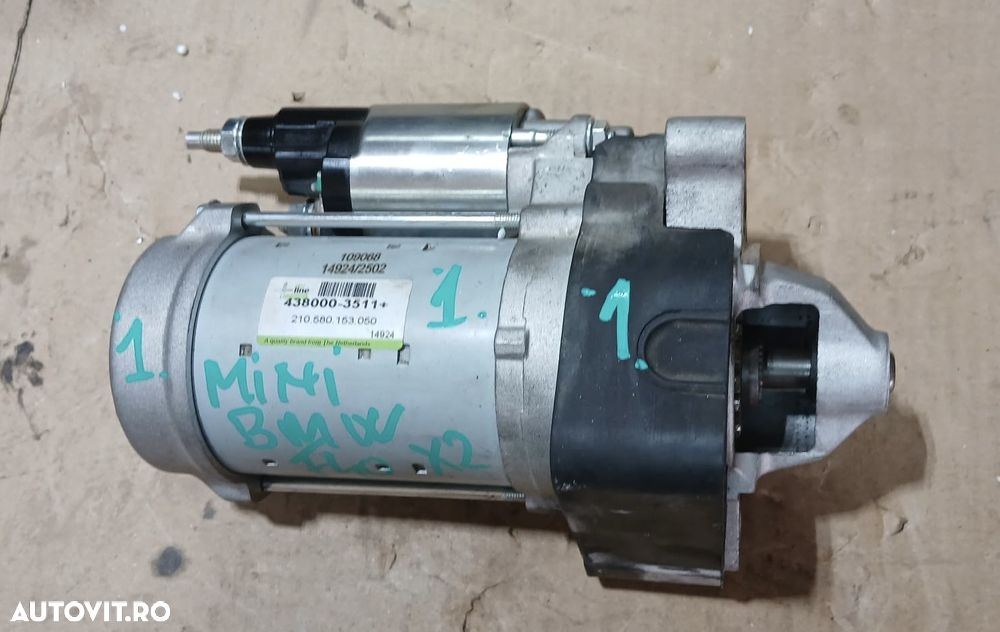 Electromotor MINI, BMW F40, F48, X2, F45 an 2016-2024 cod 438000-3511+ - 3