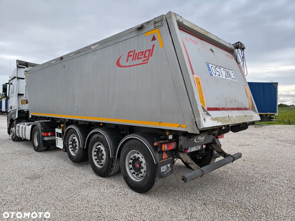 Fliegl WYWROTKA 33m3 - SAF - OŚ PODNOSZONA - ŁADNA - 7