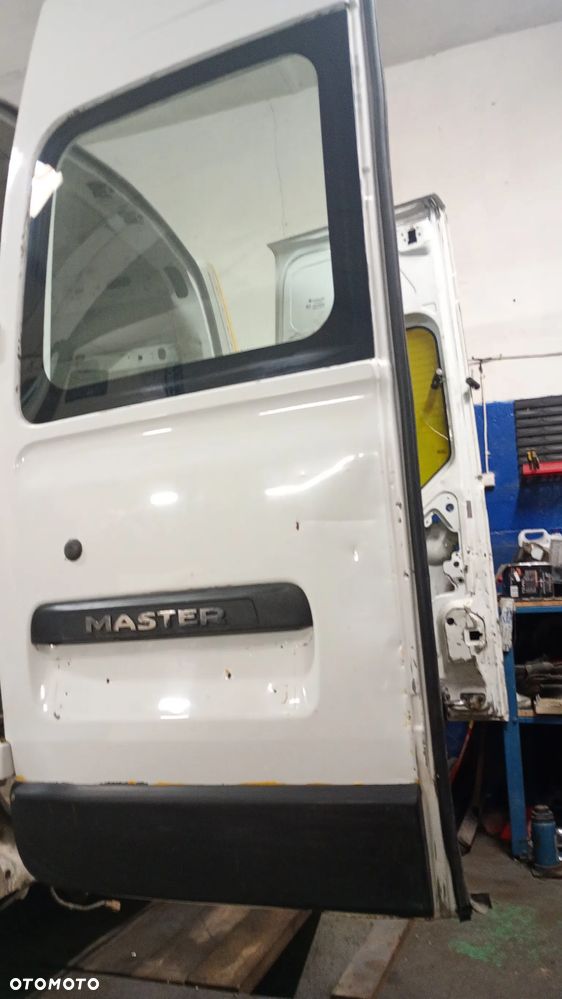 F.VAT KOMPLETNE UZBROJONE DRZWI TYLNE LEWE H2 Z SZYBĄ Renault Master III MOVANO B SZYBA DRZWI TYLNYCH - 3
