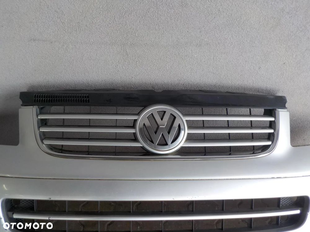 VW T5 03- MULTIVAN CARAVELLE ZDERZAK PRZÓD PRZEDNI LAKIEROWANY - 4