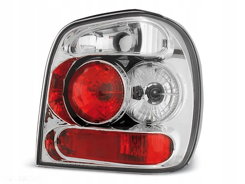 Lampy Vw Polo 6N 1994-99 Lexus Chrom Super Hit !!! - 1