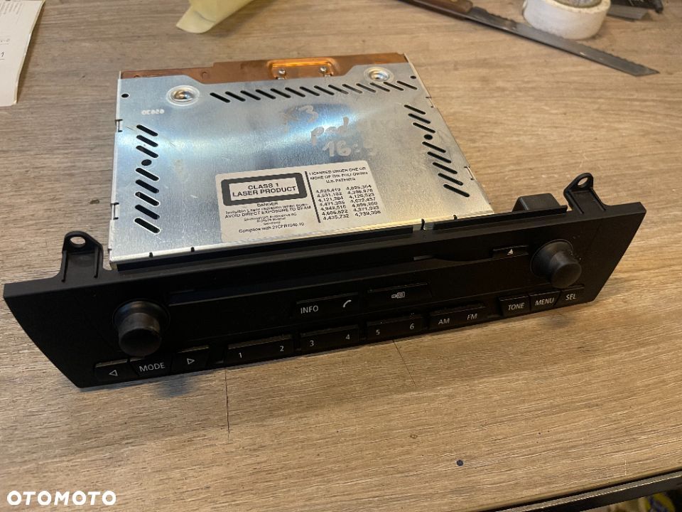 Radio pod navi Bmw e83 x3 16:9 - 2