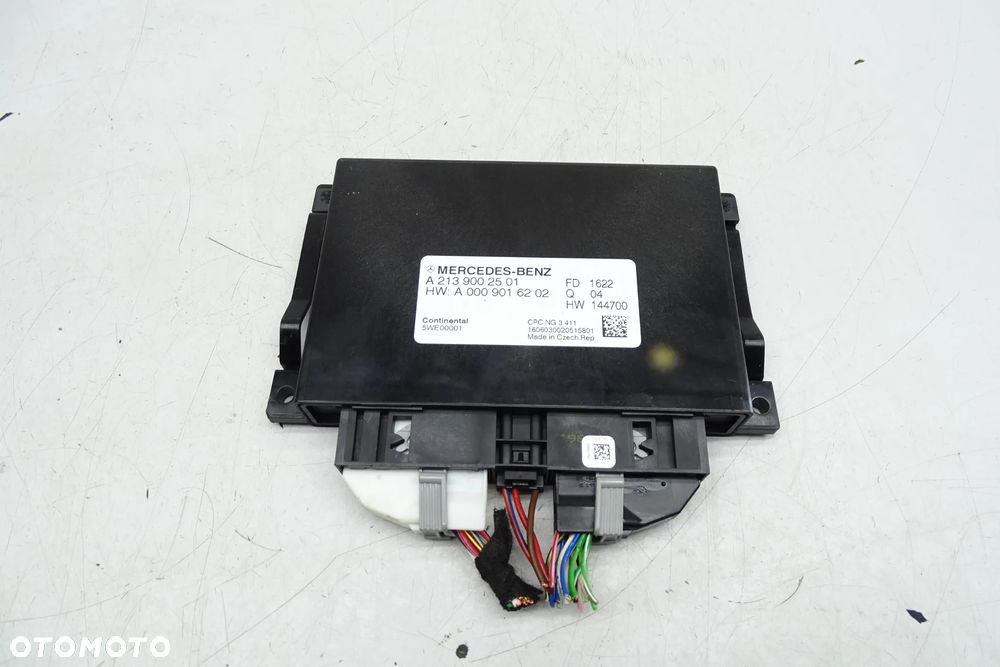 MERCEDES W213 MODUŁ STEROWNIK SKRZYNI BIEGÓW A2139002501 - 1