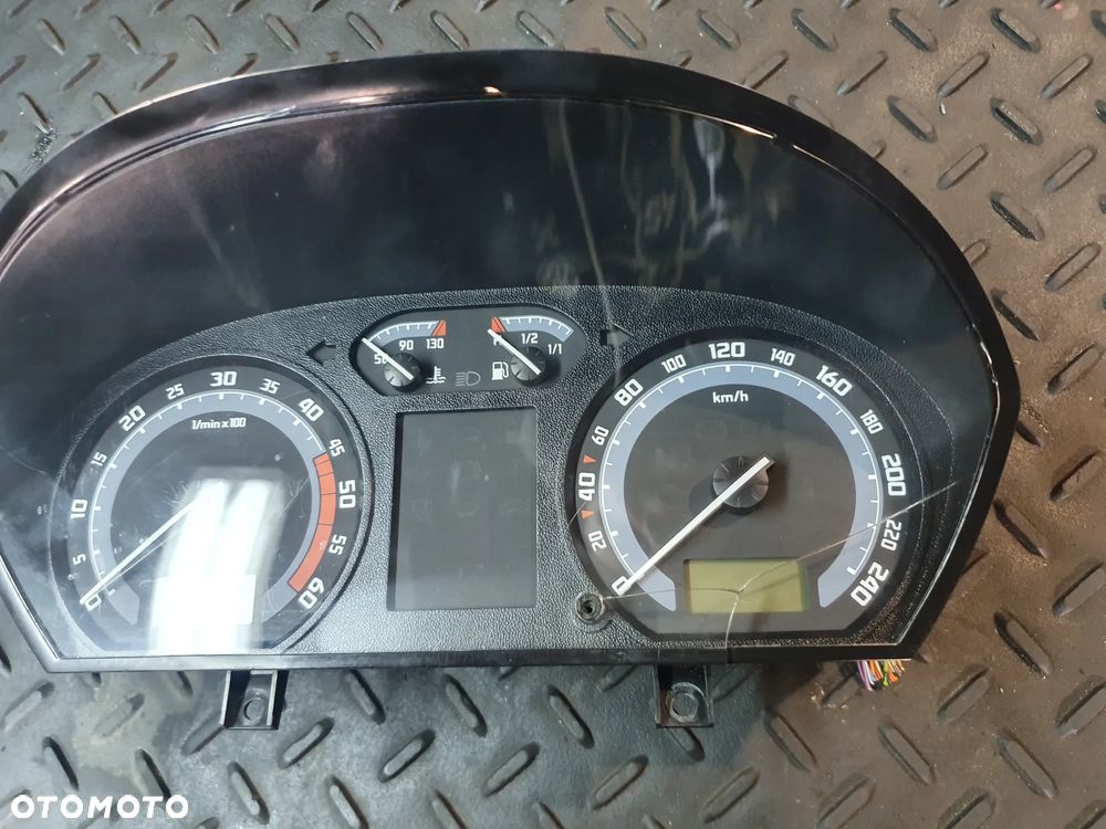 Skoda Fabia 1 I FL 99-08 LICZNIK ZEGARY OBROTOMIERZ OE 6Y0920883E - 3