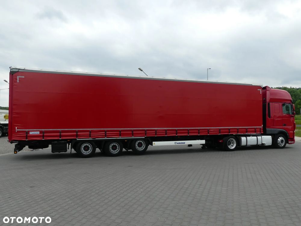 DAF XF 106.450 + KRONE FIRANKA / ZESTAW MEGA / RETARDER / - 9