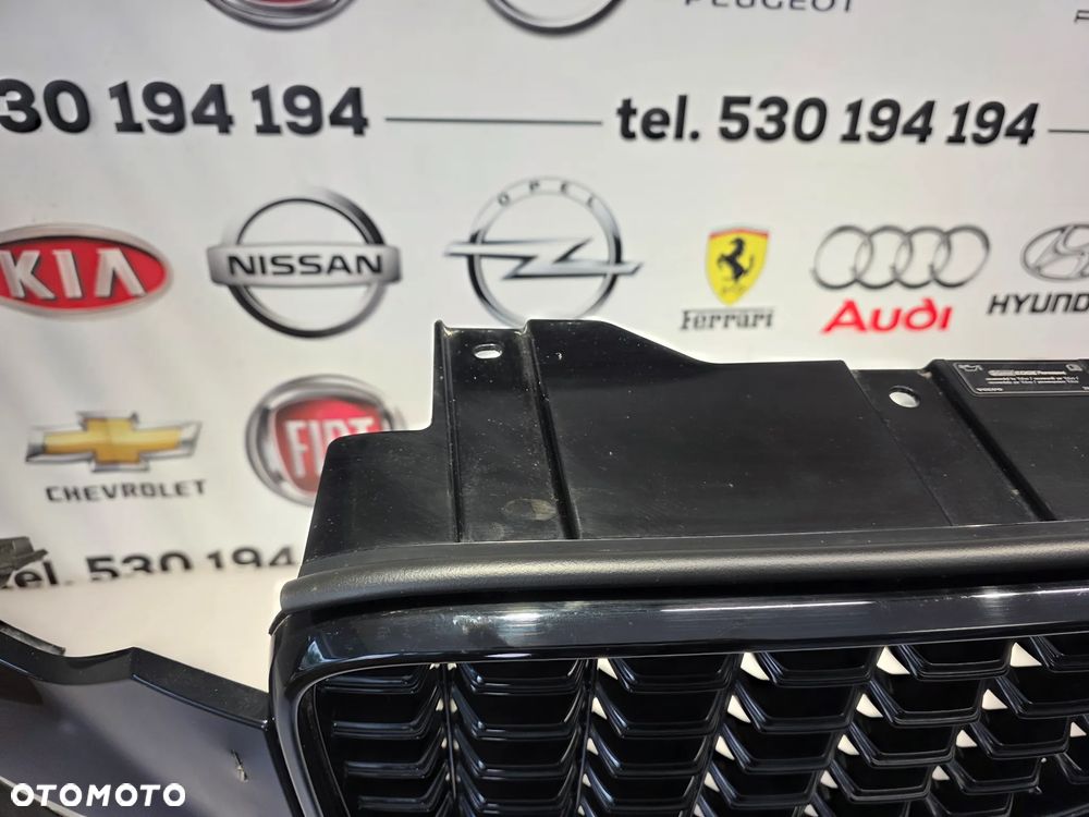 VOLVO XC60 II LIFT R-DESIGN 21- ZDERZAK PRZEDNI PRZÓD NA SPRYSKI + 6xPDC + ŁADNA ATRAPA NA KAMERE BLACK EDITION NR 32296893 / NR 32133812 NR AUKCJI NZ2241 - 16