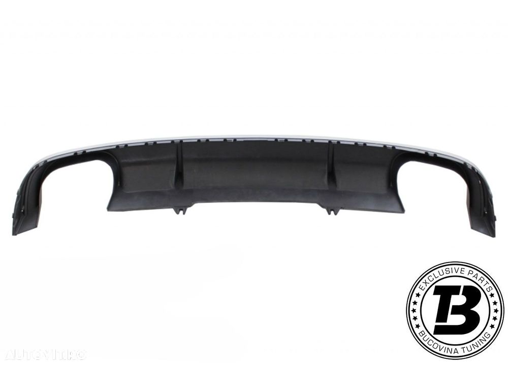 Difuzor Bara Spate compatibil cu Audi A4 B9 8W S4 Design - 4