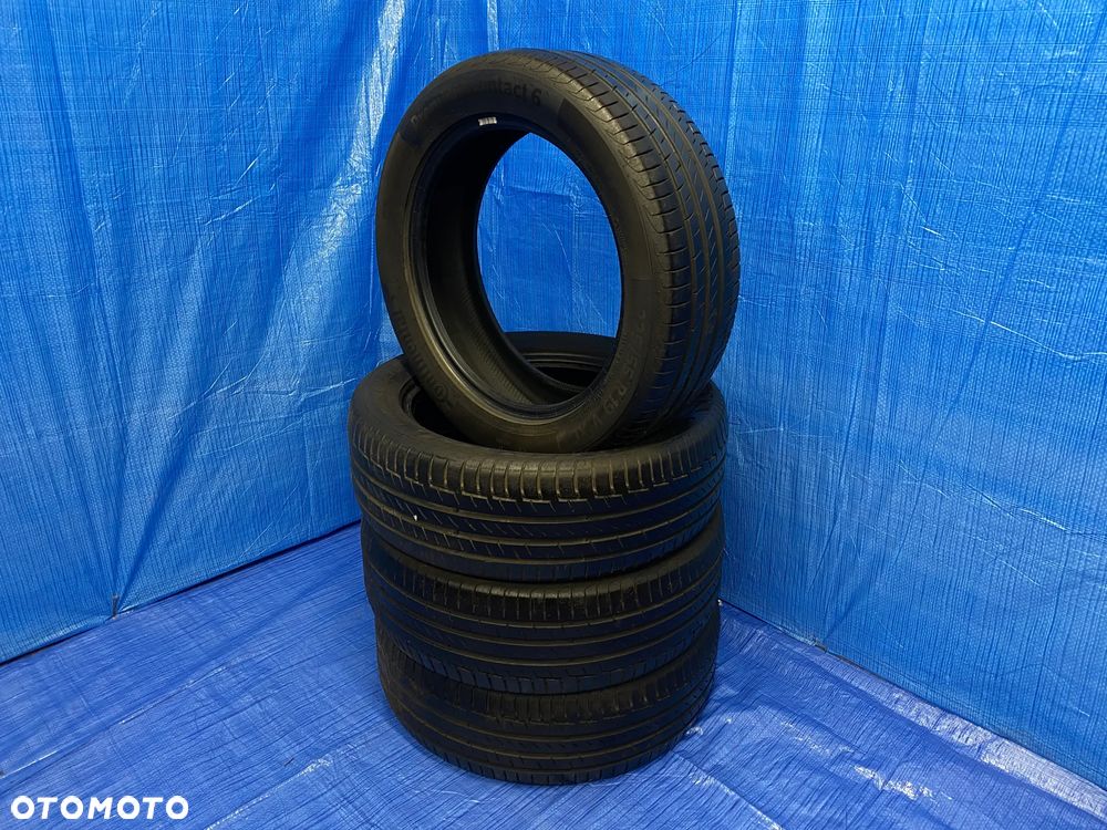 OPONA 19 OPONY LETNIE LATO KOMPLET OPON 4SZT CONTINENTAL PREMIUM CONTACT 6 225/55R19 103V XL BIEŻNIK 5,8mm - 2