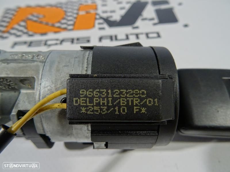 Canhão De Ignição Peugeot Rcz  Canhão De Ignição E Chave De Um Peugeot - 4