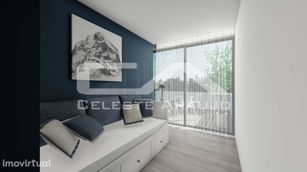 Apartamento T1 NOVO em São João da Madeira - Grande imagem: 2/24