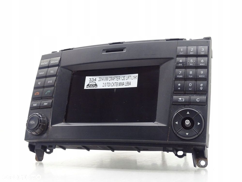 RADIO RADIOODTWARZACZ NAVI NAWIGACJA VW CRAFTER I 1 2E LIFT 9069006200 - 1