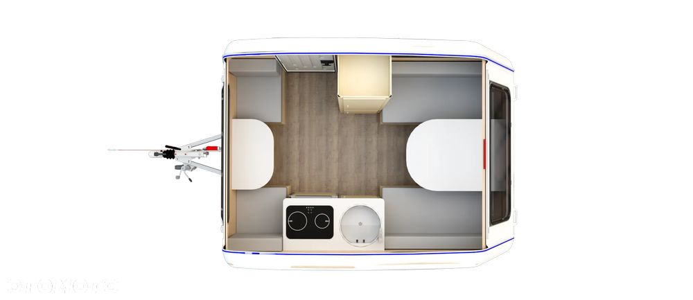 Niewiadów Niewiadów Przyczepa kempingowa NIEWIADÓW N126D N126ET N126E "zapiekanka" 750kg - 10