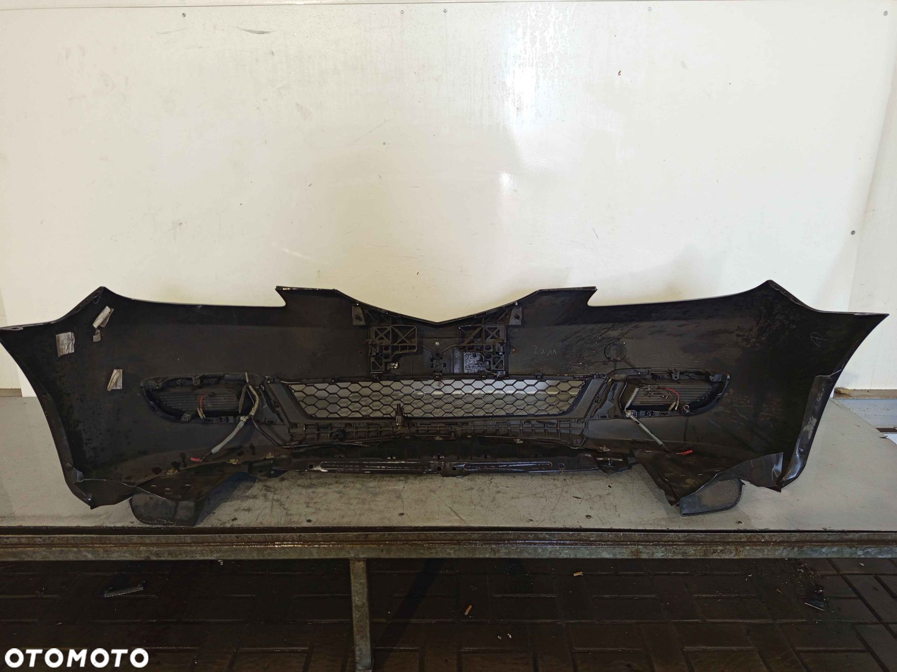 + ZDERZAK PRZÓD PRZEDNI MAZDA 3 III BK LIFT FL CZARNY - 5