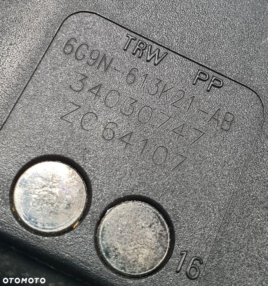 ZAPINKI PASA BEZPIECZEŃSTWA TYŁ FORD MONDEO MK4 6G9N-613K21-AB - 4
