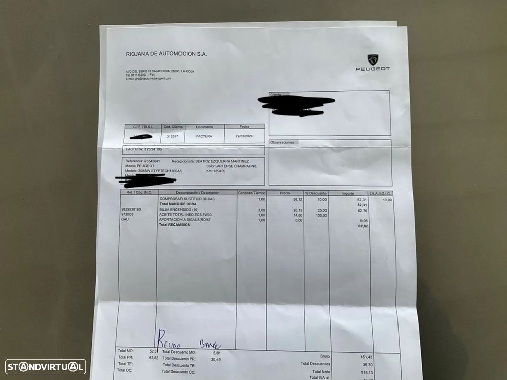 Peugeot 308 SW 1.2 PureTech Style - 15