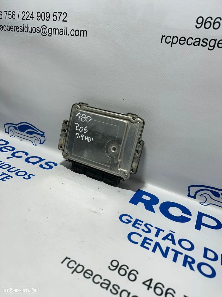 .Centralina Motor Original Bosch PSA Peugeot 206 1.4 HDi 70cv 8HZ 8HX 9658556780 0281011783 1998 - 20013 - 8