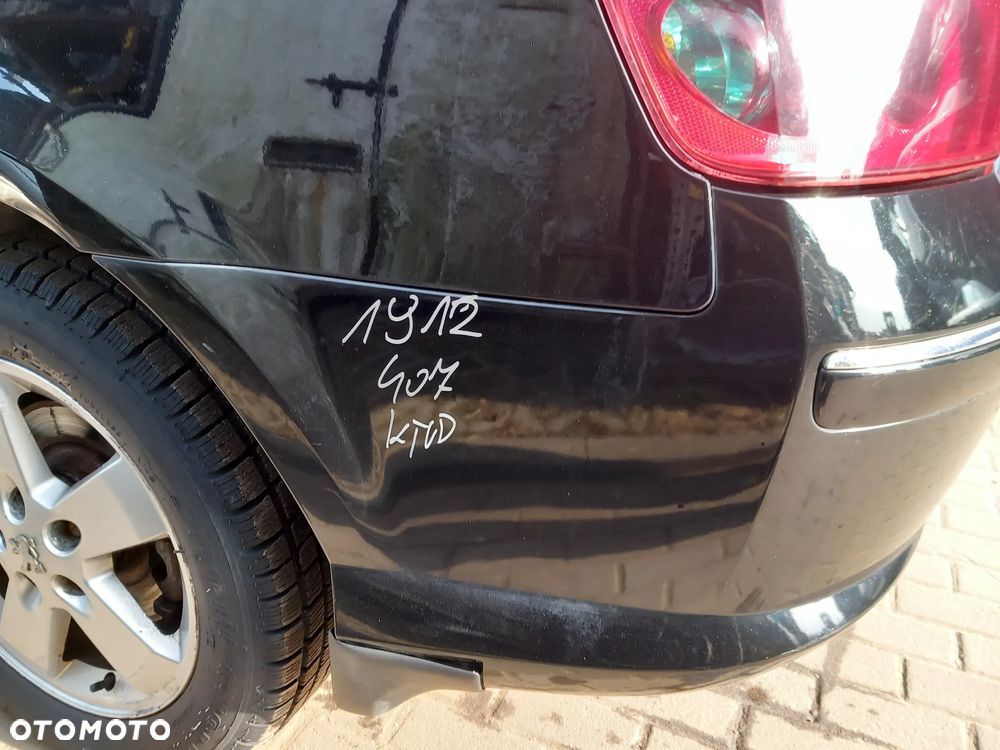 PEUGEOT 407 ZDERZAK TYLNY TYŁ SEDAN KOLOR: KTVD - 8