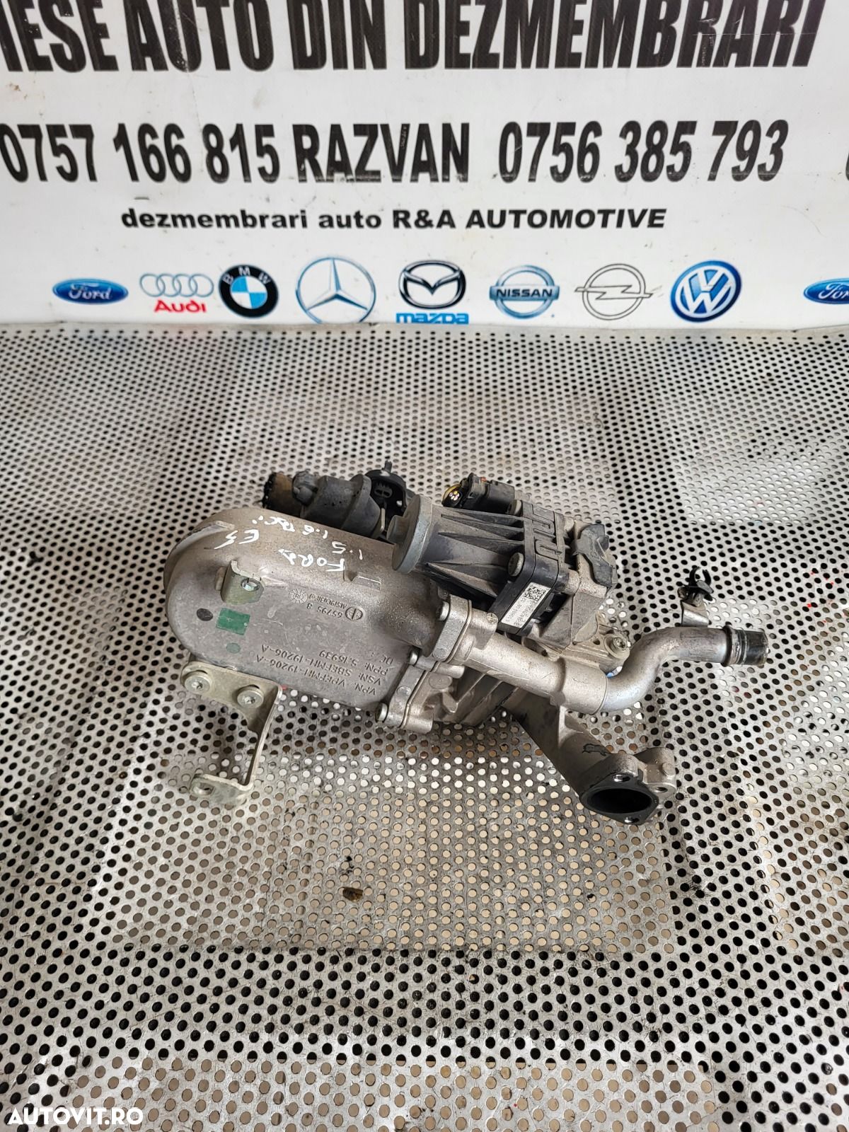 Supapa Valva Egr Racitor Gaze Egr Ford Kuga Fiesta Focus C Max 1.5 Tdci Euro 5 Cod VPEFMH--A Factur - 1