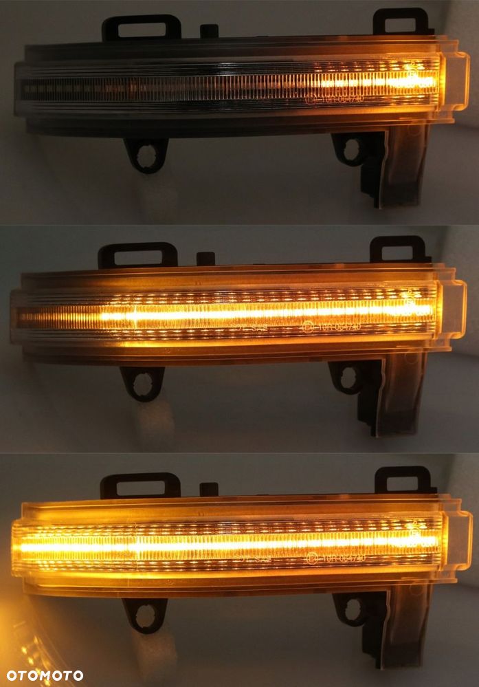 Kierunkowskaz Migacz Lusterko Led Tuning Biały VW Crafter II 2 Man TGE 7c - 2
