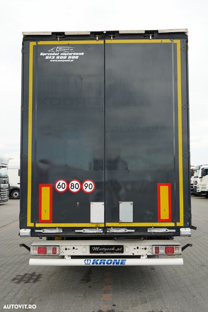 Krone CORTINĂ  / MEGA / ACOPERIȘ RIDICAT / AXĂ RIDICATĂ / - 7