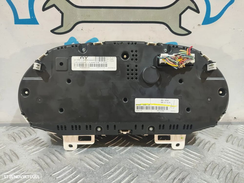 QUADRANTE MOSTRADOR PAINEL DE INSTRUMENTOS NISSAN QASHQAI I 1 MK1 J10 FACELIFT FASE 2 24810BR30C - 6
