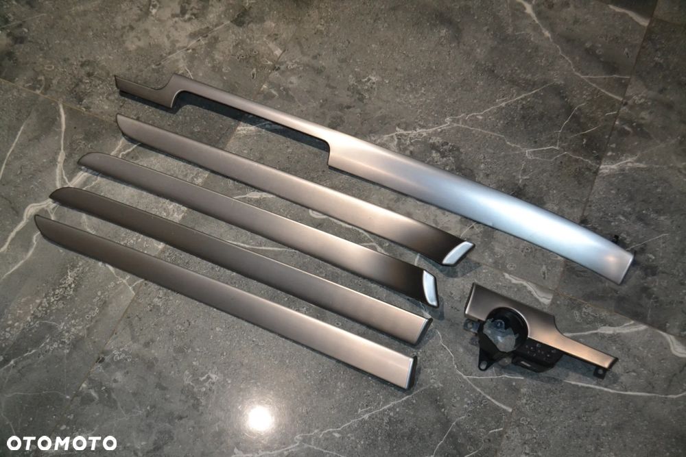 AUDI A4 B6 B7 LISTWY OZDOBNE DESKI TAPICERKI DRZWI DEKORY 08S KOMPLET - 2