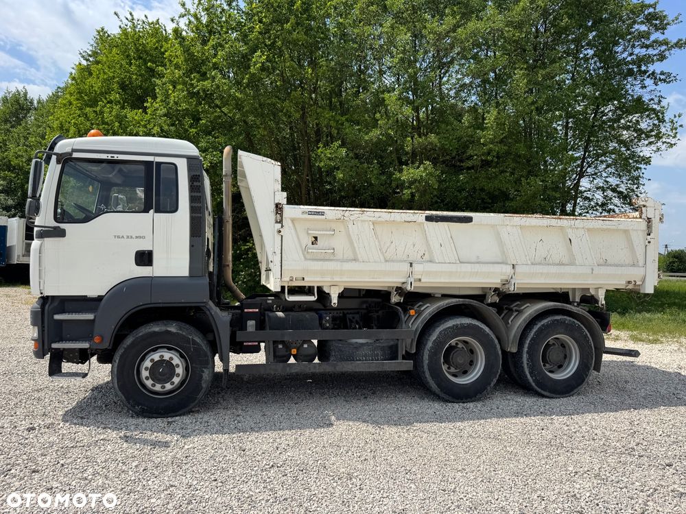 MAN TGA 33.390 6X4 Kiper Wywrotka Manual Resor Hydroburta - 6