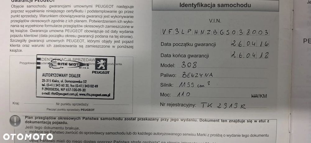 Peugeot 308 1.2 PureTech Allure S&S - 36