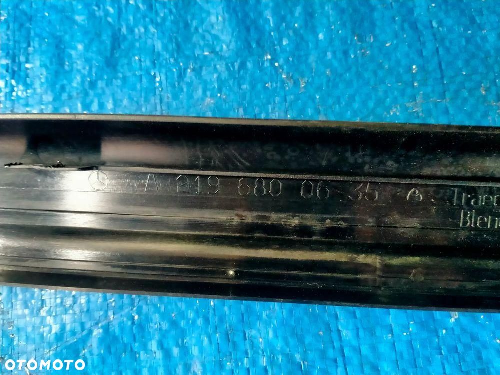 Mercedes W219 CLS Osłona Listwa Progu Przód Tył A2196800635 A2196800535 - 6