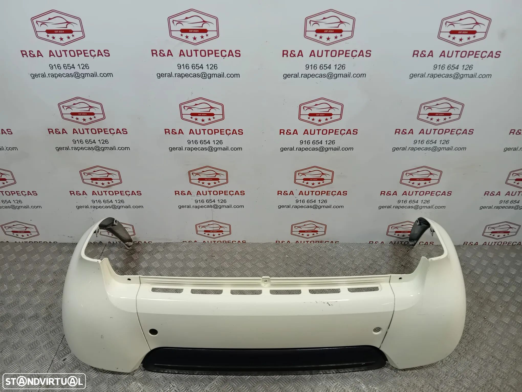 Parachoques Trás Smart Fortwo Original - 1