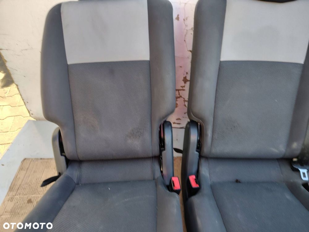 FOTEL KANAPA 2 RZĄD LEWY PRAWY VOLKSWAGEN CADDY 3 III FL LIFT - 3