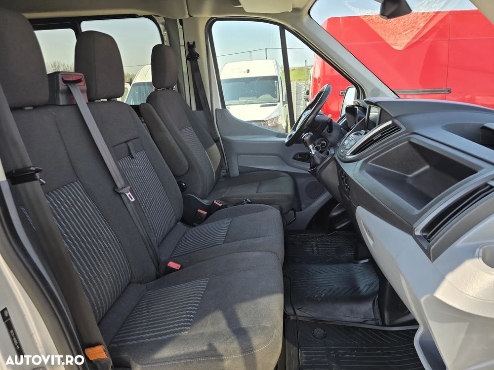 Ford Transit DOKA 6 Locuri+DUBĂ L4H3 Long - 17