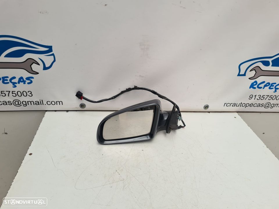 ESPELHO RETROVISOR ESQUERDO AUDI A3 8P 8P1858532K 8P1858532 ELETRICO AQUECIDO ESPELHOS RETROVISORES - 3