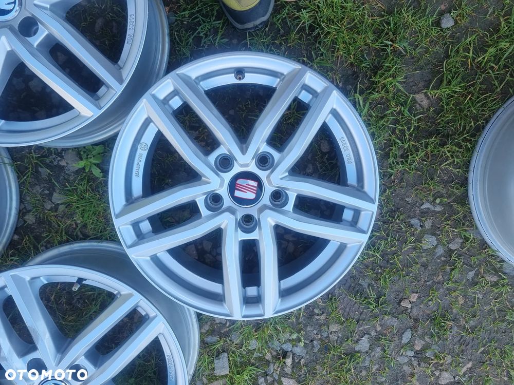 VW GOLF 7,TOURAN,CADY,SEAT LEON,SKODA,AUDI alu 6.5x16 ET46 5X112 bdb stan - 8