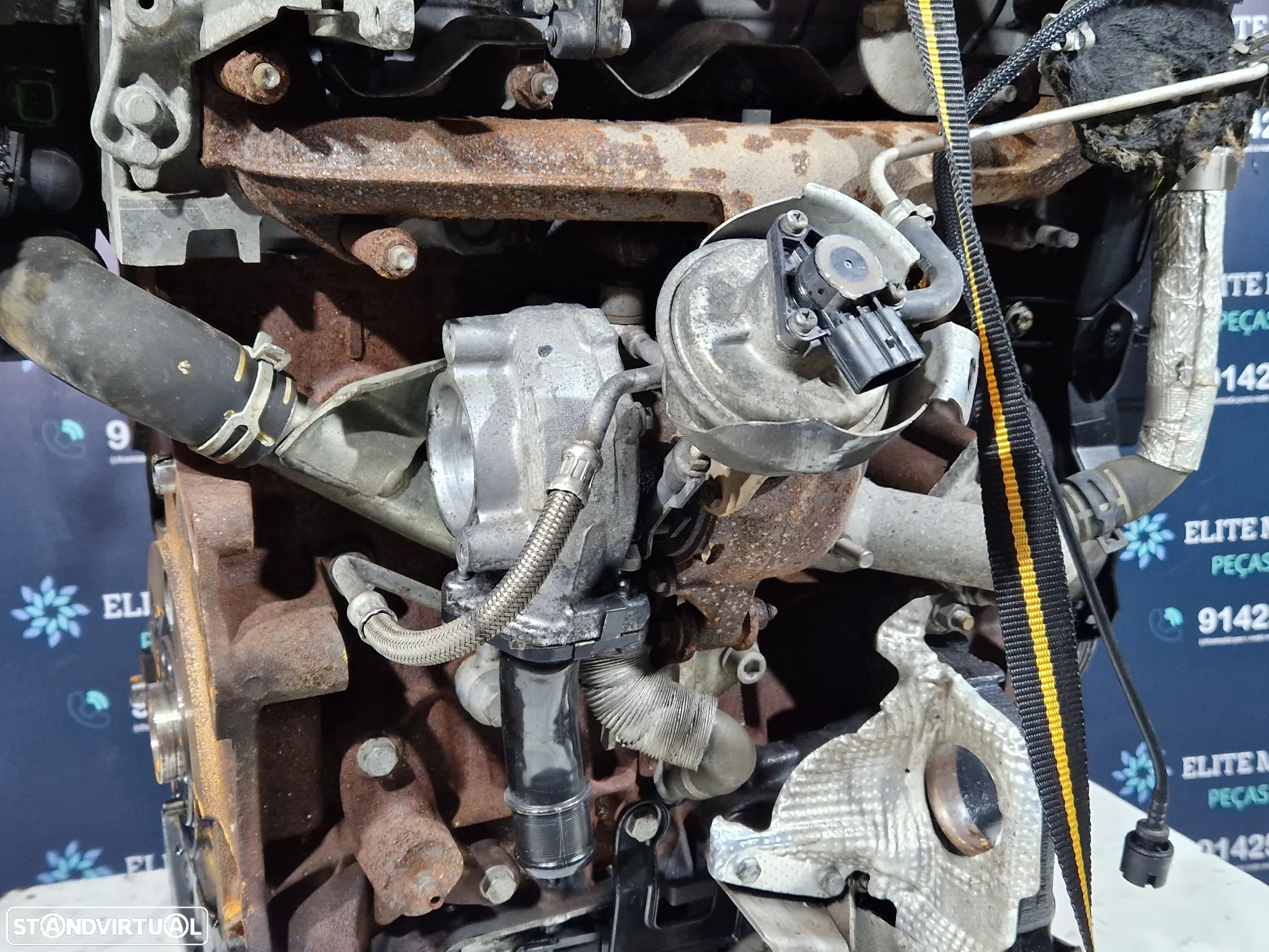 Motor usado RHR CITROEN C5 2.0 HDI 136CV C8 PEUGEOT 407 - 9