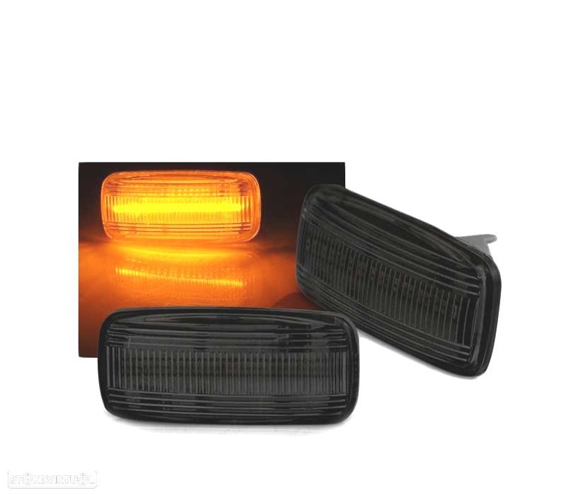 PISCAS LATERAIS LED SMOKE PARA AUDI A3 A4 A6 TT ESCURECIDOS - 2