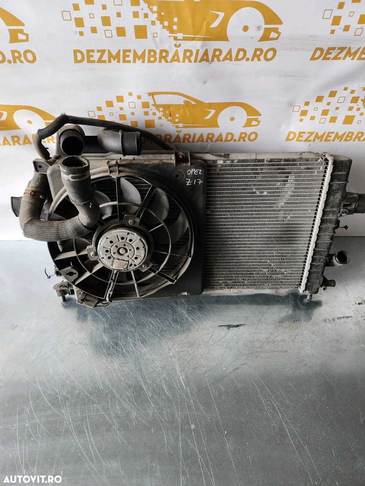 Radiator Racire Apa Antigel Termocupla Electroventilator Opel Astra H Zafira B 1.7 Cdti Cod  Cod - 1