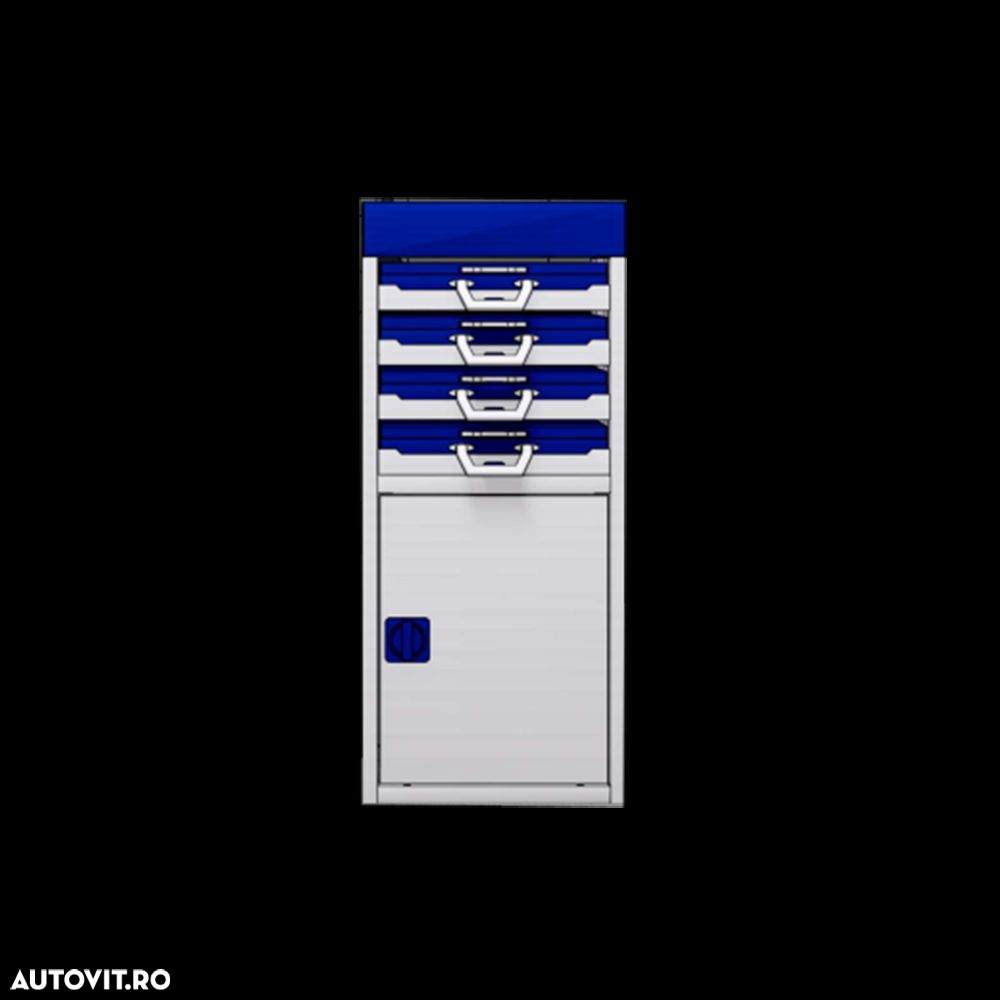Mobilier autoutilitare - Sistem modular de 0,5m PROVAN 050-003 - 2