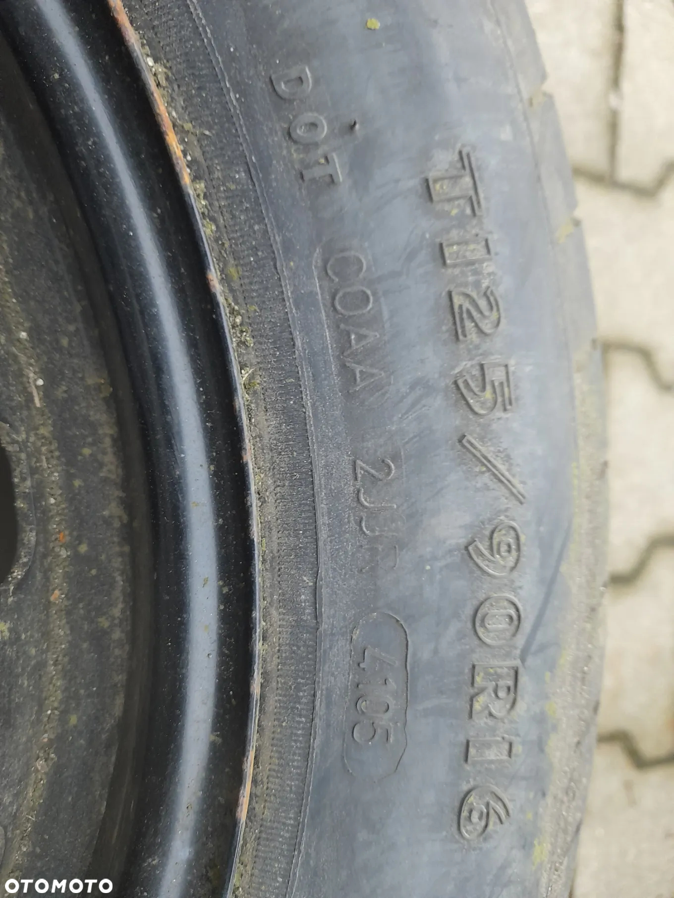 Koło dojazdowe Mercedes Audi 16" A1694000802 Goodyear - 5