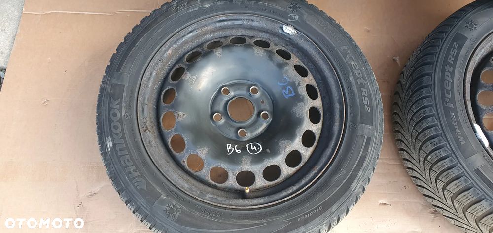 Felga stalowa komplet z oponami VW 5x112 16" ET42 6,5J VW Passat B6 3C0601027H - 5