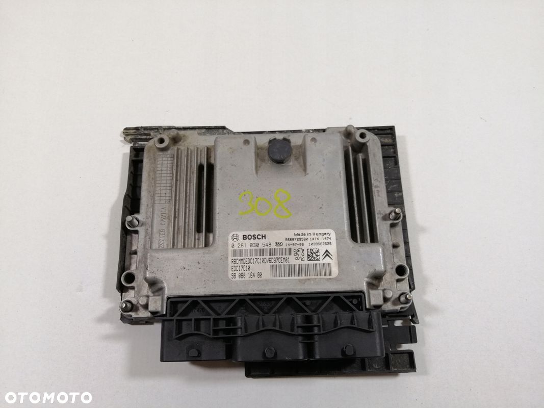 Peugeot 308 II komputer silnika 9808016480 - 1