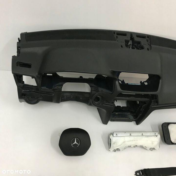 MERCEDES W207 KONSOLA DESKA AIRBAG PODUSZKI PASY - 2