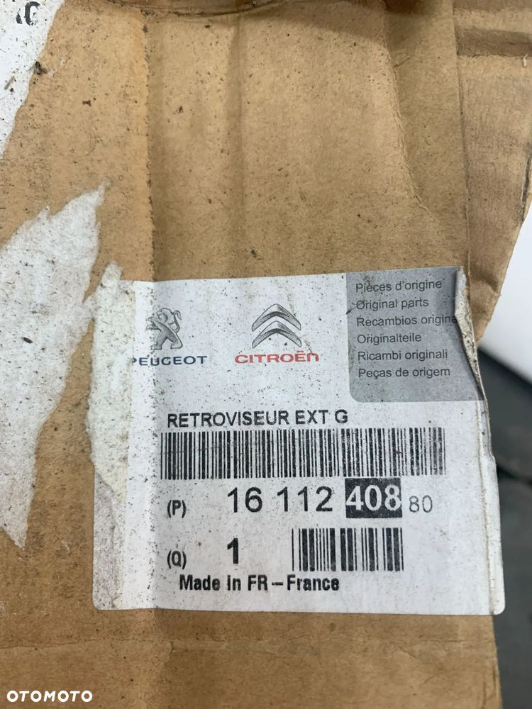 Peugeot 208 12-19 Lusterko lewe 9 PIN składane uszkodzone - 5